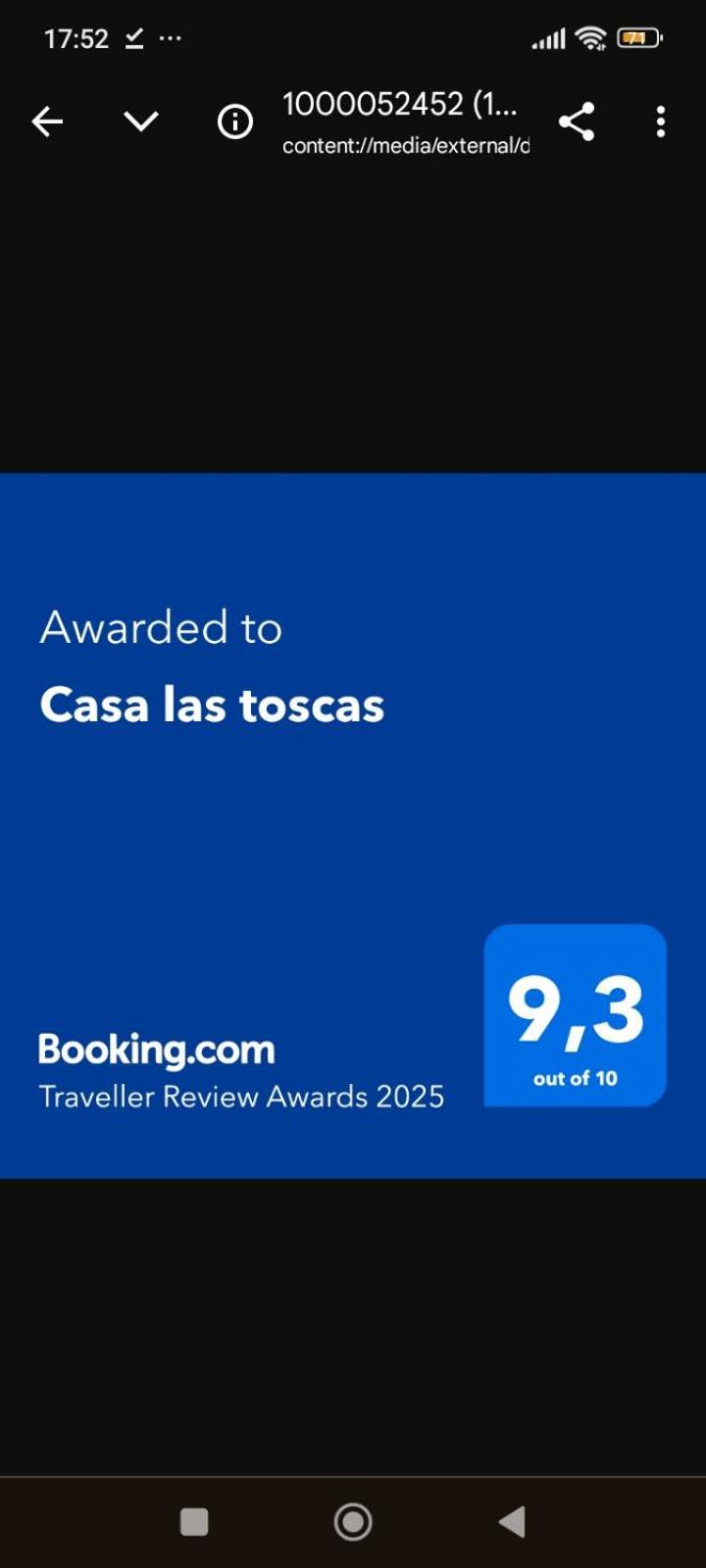 Casa Toscas Calera